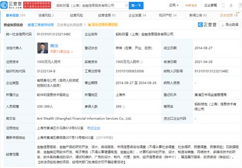 胡曉明退出螞蟻財富 上海金融信息服務與信息技術(shù)咨詢服務的行業(yè)影響
