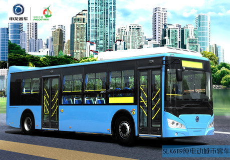 解析申龍SLK6119純電動城市公交客車 綠色出行的道路運輸新選擇